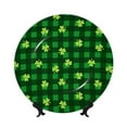 thumbnail image 1 of Sikiie Happy St. Patrick's Day5 Bone China Decorative Plate Personality Ceramic Dinner Plate Crafts Decorative Ceramic Decorative Plate -8in, 1 of 6