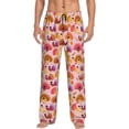 thumbnail image 1 of Sikiie Happy Thanksgiving Turkey Pajama Pants Men, PJ Bottoms, Sleep & Lounge Pants-Small, 1 of 6