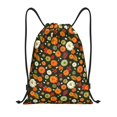 thumbnail image 1 of Sikiie Harvest Pumpkins Drawstring Backpack Drawstring Bags, Draw String Back Bag for Sports, Gym, Travel, Swimming, Beach-Medium, 1 of 6