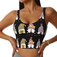 thumbnail image 1 of Sikiie Have a Nice Day Print Strappy Sports Bra for Women Padded Push Up Sports Bra Athletic Running Sports Bra Workout Bra Yoga Bra, 1 of 5