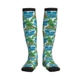 thumbnail image 1 of Sikiie Hawaii Palms 1 Pairs Compression Socks for Men and Women 15-20 mmHg Running Support Socks, 1 of 7