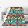 thumbnail image 1 of Sikiie Hawaii Palms Ultra-Soft Micro flannel Blanket Luxury All Seasons Warm Blanket for Bedding Sofa and Travel (4 sizes)-40"x30", 1 of 7