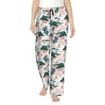 thumbnail image 1 of Sikiie Hawaii Palms Women’s Ultra-Soft Comfy Lounge Pants Sleepwear Comfy Lounge Pants Drawstring Sleep Bottoms with PocketsSmall, 1 of 6