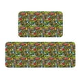 thumbnail image 1 of Sikiie Hawaiian Culture Symbols 1 Kitchen Mat 2 PCS Cushioned Kitchen Rug, Waterproof Non-Slip Kitchen Mats for Kitchen, Floor Home, Sink, Laundry, 1 of 6
