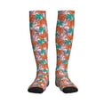 thumbnail image 1 of Sikiie Hawaiian Style 1 Pairs Compression Socks for Men and Women 15-20 mmHg Running Support Socks, 1 of 7