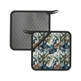 thumbnail image 1 of Sikiie Hawaiian Style Pot Holders Kitchen Insulation Mats Heat Resistant Pot-Holder Oven Anti-Scald Pads for Cooking Baking, 7.1*7.1inch, 1 of 8