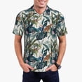 thumbnail image 1 of Sikiie Hawaiian Style Print Men's Short-sleeved POLO Shirts, Button-down Shirts and T-shirts are Suitable for Vacation, Leisure and Business-XX-Large, 1 of 6