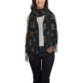 thumbnail image 1 of Sikiie Hawaiian Style Shawl Wraps Big Scarf Tassel Fall Winter Thick Scarf Warm Shawl Women Fall Gifts, 1 of 8