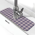 thumbnail image 1 of Sikiie Heart Check Plaid Splash Guard for Sink Faucet-1 PC Super Absorbent Fast Drying Mat Sink Gadgets-Splash Guard for Kitchen, Sink Mat, 1 of 7