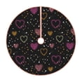 thumbnail image 1 of Sikiie Heart and Stars Nativity Christmas Tree Skirt, Jesus Christian Winter Holiday Tree Mat Decoration(30-48IN)36", 1 of 6
