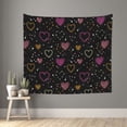 thumbnail image 1 of Sikiie Heart and Stars tapestry wall hanging home decor for bedrooms, living rooms, dorms 60x51in, 1 of 6