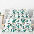thumbnail image 1 of Sikiie Hello Summer Cozy Flannel Fleece Throw Blanket: Lightweight & Thick for All Seasons - Perfect for Women, Men, & Kids"60"x50", 1 of 6