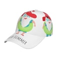 thumbnail image 1 of Sikiie Hello Summer Gnome 2 Unisex Vintage Washed Unstructured Baseball Cap Soft Cap Adjustable Unisex Baseball Hat Dad Hat, 1 of 6