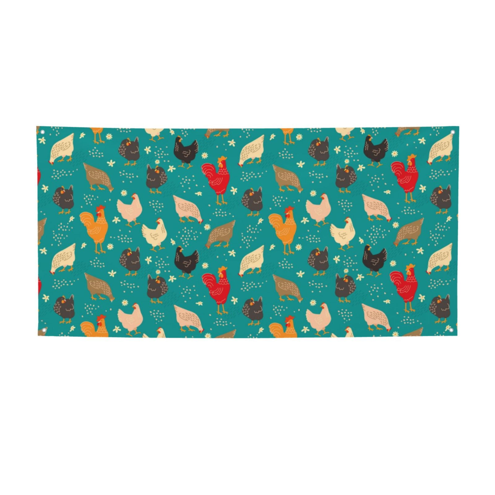 Sikiie Hens And Rooster Custom Banners and Signs Customize Outdoor ...