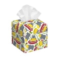 thumbnail image 1 of Sikiie Hippopotamus Leather Tissue Box Cover Square, tissue box holder - 5.2”x5.2”x5.2”, 1 of 7