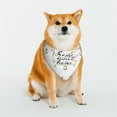 thumbnail image 1 of Sikiie Home Sweet Home Floral Dog Bandanas-Dog Scarf Bib Kerchief Breed for Dogs and Small for Pets Gift-Medium, 1 of 5