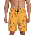 thumbnail image 1 of Sikiie Honeycomb Mens Pajama Shorts, Lightweight Lounge Pant with Pockets Soft Sleep Pj Shorts for MenLarge, 1 of 6