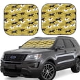 thumbnail image 1 of Sikiie Horsemen In Horseraces Print Foldable Car Windshield Sun Visor, Car Window Sunshade Suitable for Sedan, SUV and Truck Car Accessories-Medium, 1 of 6