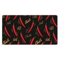 thumbnail image 1 of Sikiie Hot Chili Mouse Pad, 16x29.5 Mousepad Desk Mat in Anti-Slip Rubber Mousepads Mat for Game Office Laptop Computer, 1 of 8