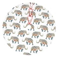 thumbnail image 1 of Sikiie Indian Elephant 30-48 inches {designName} Print Christmas Tree Skirt Snowman Xmas Tree Skirt with Edge Christmas Decorations for Holiday Party36", 1 of 7