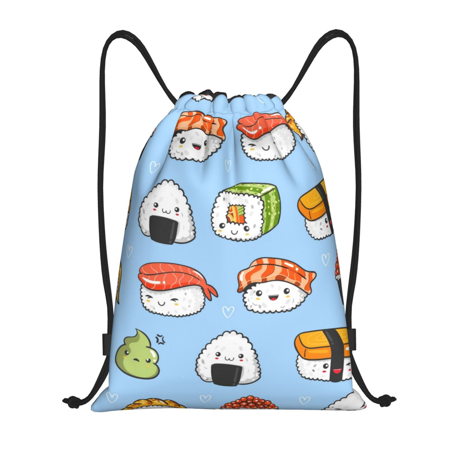 Kawaii Sushi Pattern Print Premium Backpack main image 1