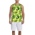 thumbnail image 1 of Sikiie Kiwi and Avocado Basketball Jersey Reversible Men's Mesh Athletic Sports Shirts Training Practice S-4XLX-Large, 1 of 6