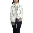 thumbnail image 1 of Sikiie Labrador Retriever Dog Shawl Wraps Big Scarf Tassel Fall Winter Thick Scarf Warm Shawl Women Fall Gifts, 1 of 8