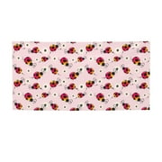 Sikiie Ladybugs And Flower Custom Banners and Signs Customize Outdoor, Personalized Banner with Logo Text for Party Birthday, Customized Banner Decoration-Small