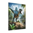 thumbnail image 1 of Sikiie Lake Forest Dinosaur A Print Canvas Decorative Hanging Painting, Anti-shrinkage Hanging Frame, Suitable for Home, Office Wall Decorations, 1 of 6