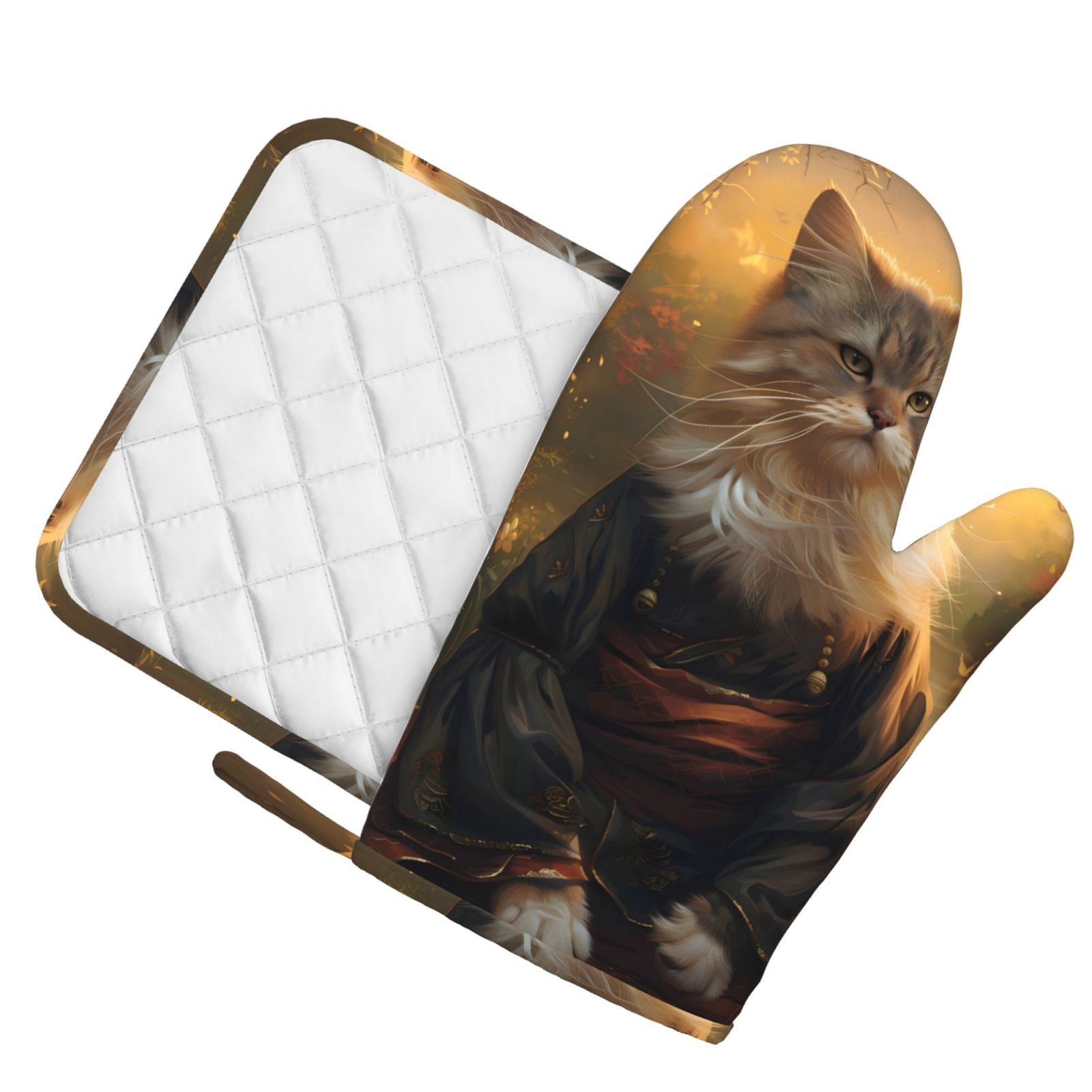 Cat Paw Oven Mitts | Heat Resistant Cute Kitchen Gloves – Pet Store