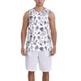 thumbnail image 1 of Sikiie Lavender Bicycle Basketball Jersey Reversible Men's Mesh Athletic Sports Shirts Training Practice S-4XL3X-Large, 1 of 6