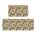 thumbnail image 1 of Sikiie Lavender Flowers Kitchen Mat 2 PCS Cushioned Kitchen Rug, Waterproof Non-Slip Kitchen Mats for Kitchen, Floor Home, Sink, Laundry, 1 of 6
