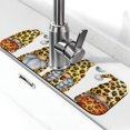 thumbnail image 1 of Sikiie Leopard Gnomes Splash Guard for Sink Faucet-1 PC Super Absorbent Fast Drying Mat Sink Gadgets-Splash Guard for Kitchen, Sink Mat, 1 of 7