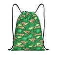 thumbnail image 1 of Sikiie Leopard Print Drawstring Backpack Drawstring Bags, Draw String Back Bag for Sports, Gym, Travel, Swimming, Beach-Small, 1 of 6
