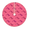 thumbnail image 1 of Sikiie Leopard Print Nativity Christmas Tree Skirt, Jesus Christian Winter Holiday Tree Mat Decoration(30-48IN)36", 1 of 6