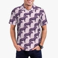 thumbnail image 1 of Sikiie Leopard Print Print Men's Short-sleeved POLO Shirts, Button-down Shirts and T-shirts are Suitable for Vacation, Leisure and Business-Large, 1 of 6