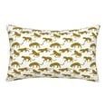 thumbnail image 1 of Sikiie Leopard Print Print Plush Pillow Cover, Wrinkle-proof and Stain-resistant Pillow Protector without Pillow Core, Home Decoration-16"x24", 1 of 6