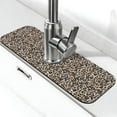 thumbnail image 1 of Sikiie Leopard Splash Guard for Sink Faucet-1 PC Super Absorbent Fast Drying Mat Sink Gadgets-Splash Guard for Kitchen, Sink Mat, 1 of 7