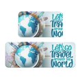 thumbnail image 1 of Sikiie Let's go Travel Around the World Kitchen Mat 2 PCS Cushioned Kitchen Rug, Waterproof Non-Slip Kitchen Mats for Kitchen, Floor Home, Sink, Laundry, 1 of 6