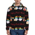 thumbnail image 1 of Sikiie Lgbt Gnome Men's Hoodie, Essentials Hoodie, Sweatshirt, Pullover Hooded Sweatshirt for Men-XX-Large, 1 of 7