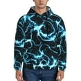 thumbnail image 1 of Sikiie Lightning Men's Hoodie, Essentials Hoodie, Sweatshirt, Pullover Hooded Sweatshirt for Men-Small, 1 of 7