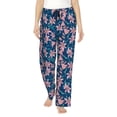 thumbnail image 1 of Sikiie Lilies Flowers Women’s Ultra-Soft Comfy Lounge Pants Sleepwear Comfy Lounge Pants Drawstring Sleep Bottoms with PocketsMedium, 1 of 6