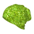 thumbnail image 1 of Sikiie Lime green glitter Toddler Beanie Kids Beanie Hat Warm Winter Hats for Boys Girls Knit Cap, 1 of 7