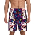 thumbnail image 1 of Sikiie Llama Alpaca Mens Pajama Shorts, Lightweight Lounge Pant with Pockets Soft Sleep Pj Shorts for MenMedium, 1 of 6