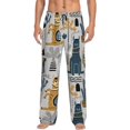thumbnail image 1 of Sikiie Llama and Cactus1 Mens Pajama Pants Sleep & Lounge Pants, PJ Bottoms With elastic waistb and Pockets Small, 1 of 6