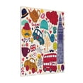 thumbnail image 1 of Sikiie London Symbols Print Canvas Decorative Hanging Painting, Anti-shrinkage Hanging Frame, Suitable for Home, Office Wall Decorations, 1 of 6