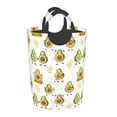 thumbnail image 1 of Sikiie Lovely Avocado Square Laundry Bag Large Collapsible Dirty Clothes Bags With Handles Waterproof Essentials Storage For College Dorm, Family, 1 of 5