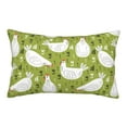 thumbnail image 1 of Sikiie Lovely Chickens Print Plush Pillow Cover, Wrinkle-proof and Stain-resistant Pillow Protector without Pillow Core, Home Decoration-16"x24", 1 of 6