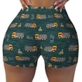 thumbnail image 1 of Sikiie Machine Print Workout Shorts Women Scrunch Butt Gym Shorts Seamless High Waist Tummy Control Yoga Biker Athletic Shorts, 1 of 5