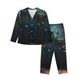 thumbnail image 1 of Sikiie Magical Library Butterfly Night Pajamas for Women Set, Womens Pajama Sets, Lounge Sets for Women, 2pjs for Women-XX-Large, 1 of 7